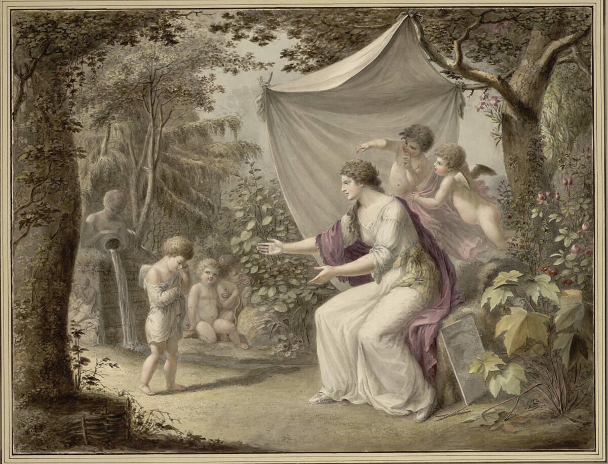 Hans Veit Friedrich Schnorr von Carolsfeld, Die List des Amor, Inv. Nr.: 14926