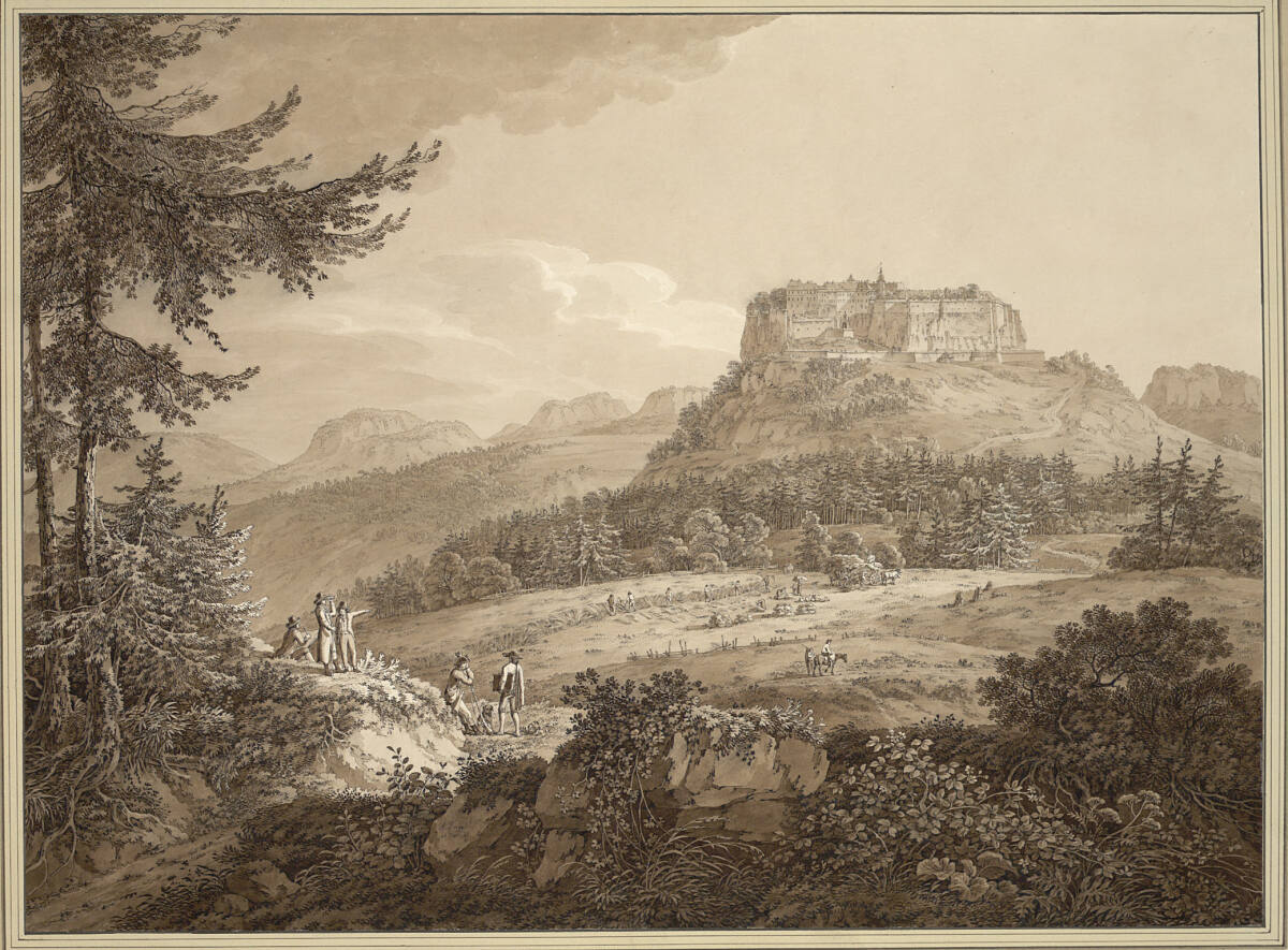 Festung Königstein an der Elbe, Adrian Zingg