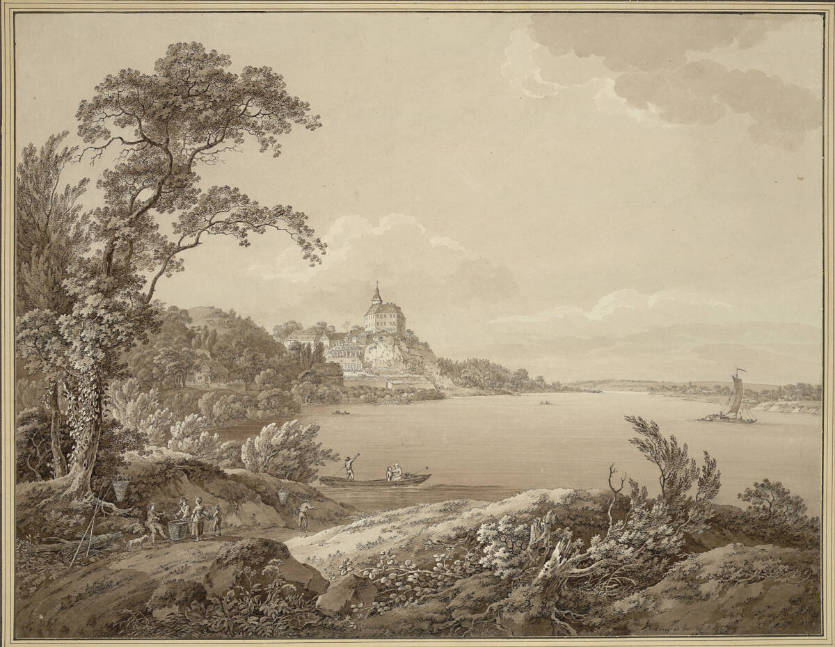 Schloss Hirschstein an der Elbe, Adrian Zingg