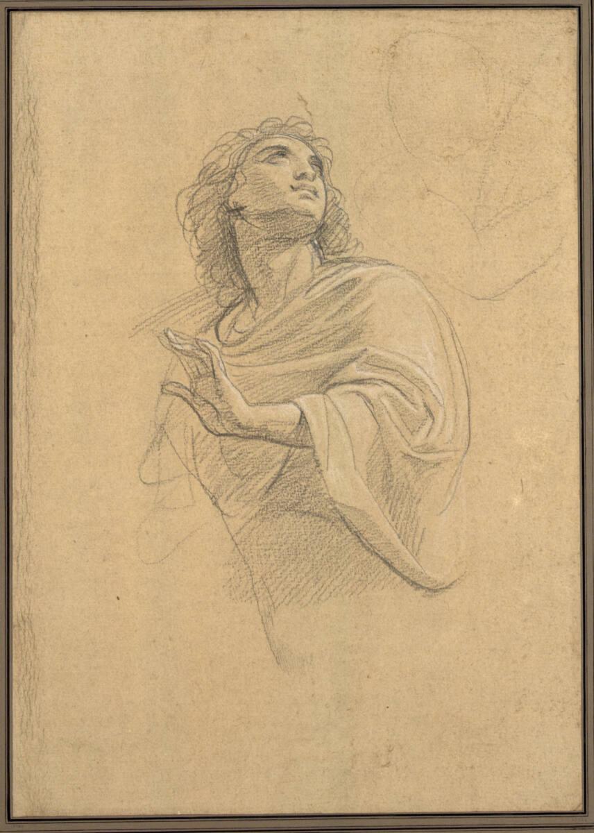 Anonym, Männliche Halbfigur nach rechts, Inv. Nr.: 22446
