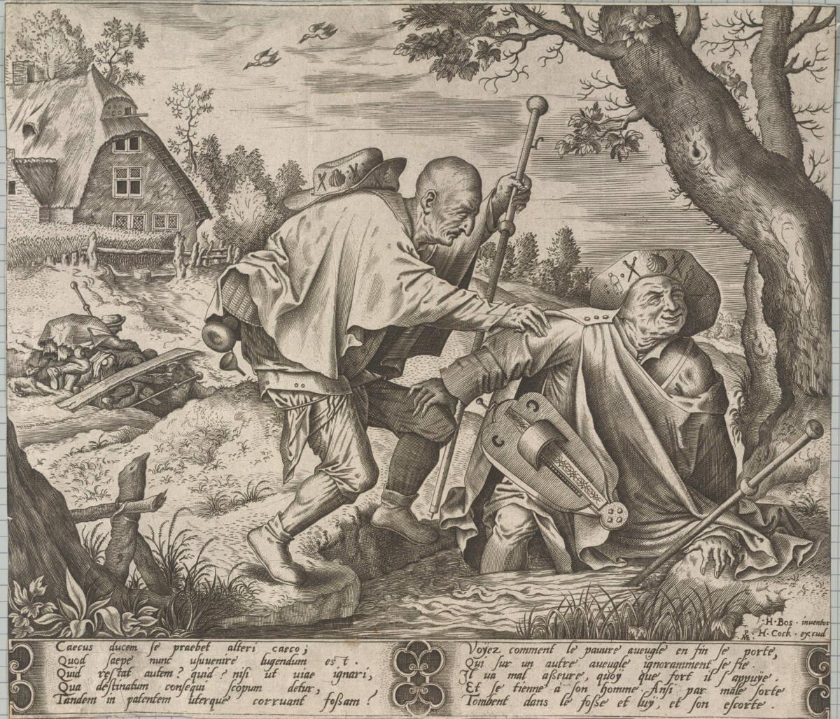 Die zwei Blinden, Inv. Nr.: DG1957/329