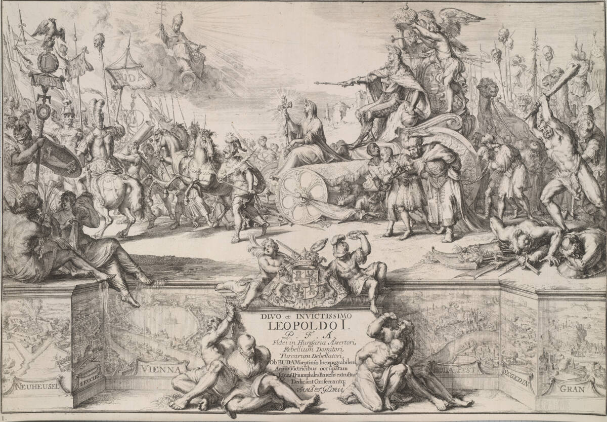 Der Triumph des Kaisers Leopold I. über die Türken, Romeyn de Hooghe