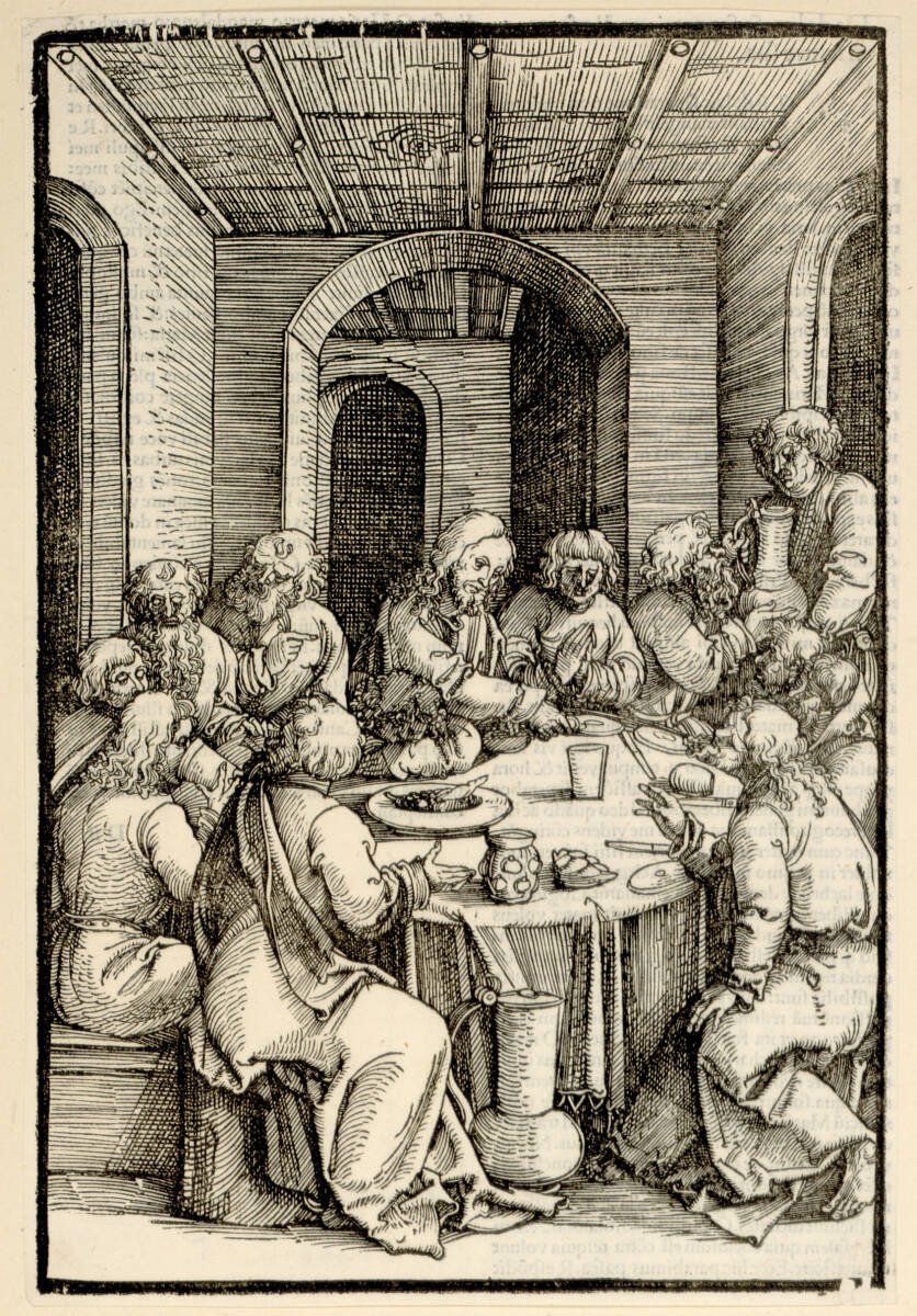 Das letzte Abendmahl, Hans Leonhard Schäufelein, 1507
