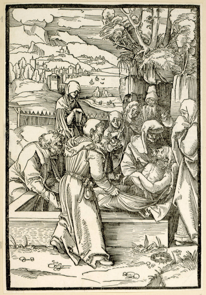 Die Grablegung Christi, Hans Leonhard Schäufelein, 1507