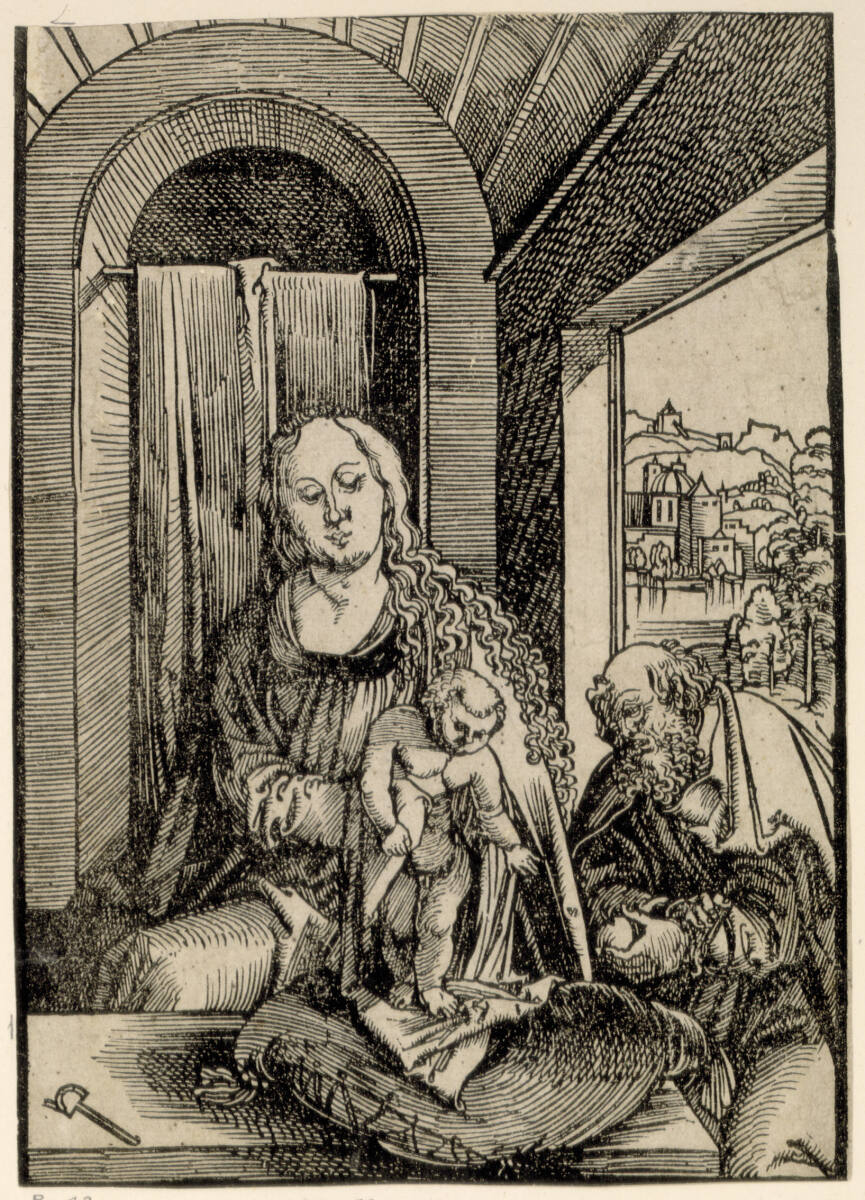 Die Heilige Familie, Hans Leonhard Schäufelein