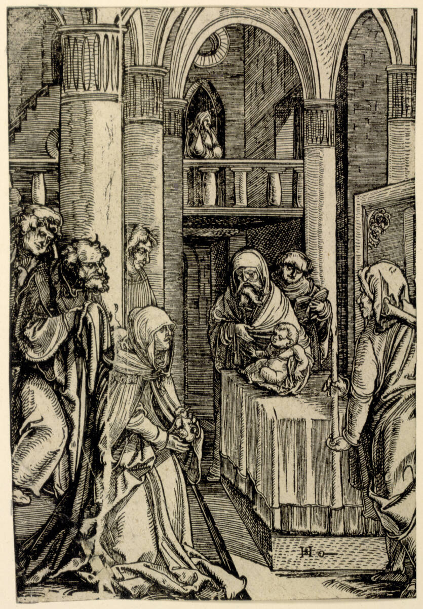 Die Darbringung im Tempel, Hans Leonhard Schäufelein, 1511–1512