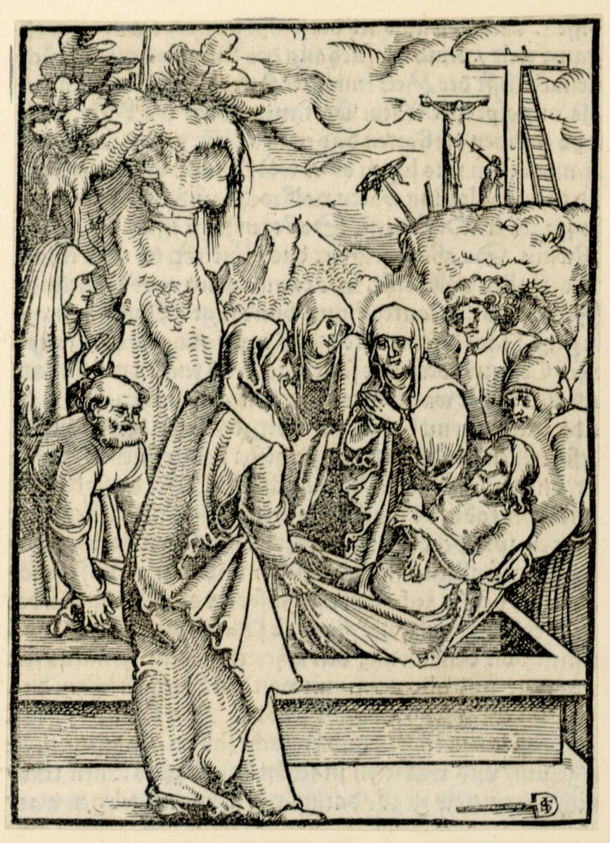 Meister IS mit der Schaufel, Die Grablegung Christi, Inv. Nr.: DG1937/166