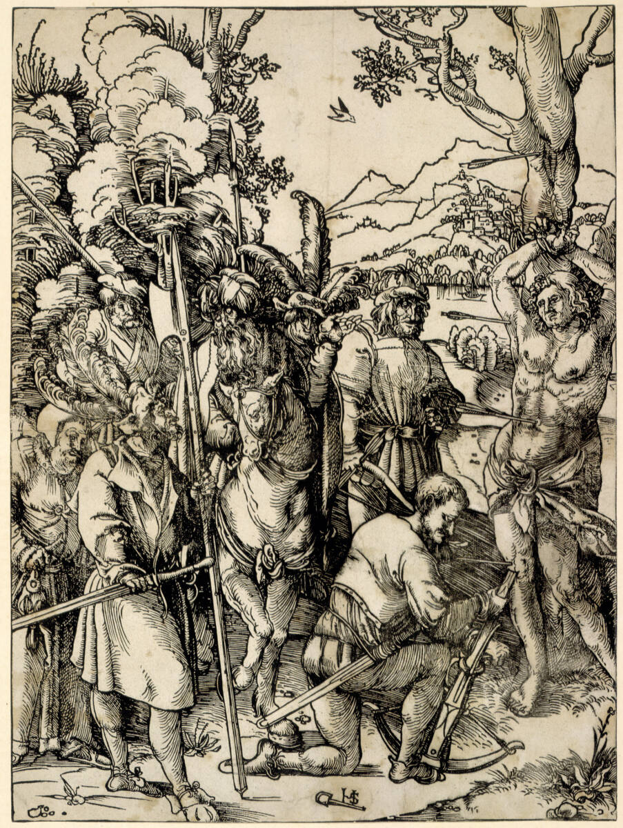 Das Martyrium des heiligen Sebastian, Hans Leonhard Schäufelein