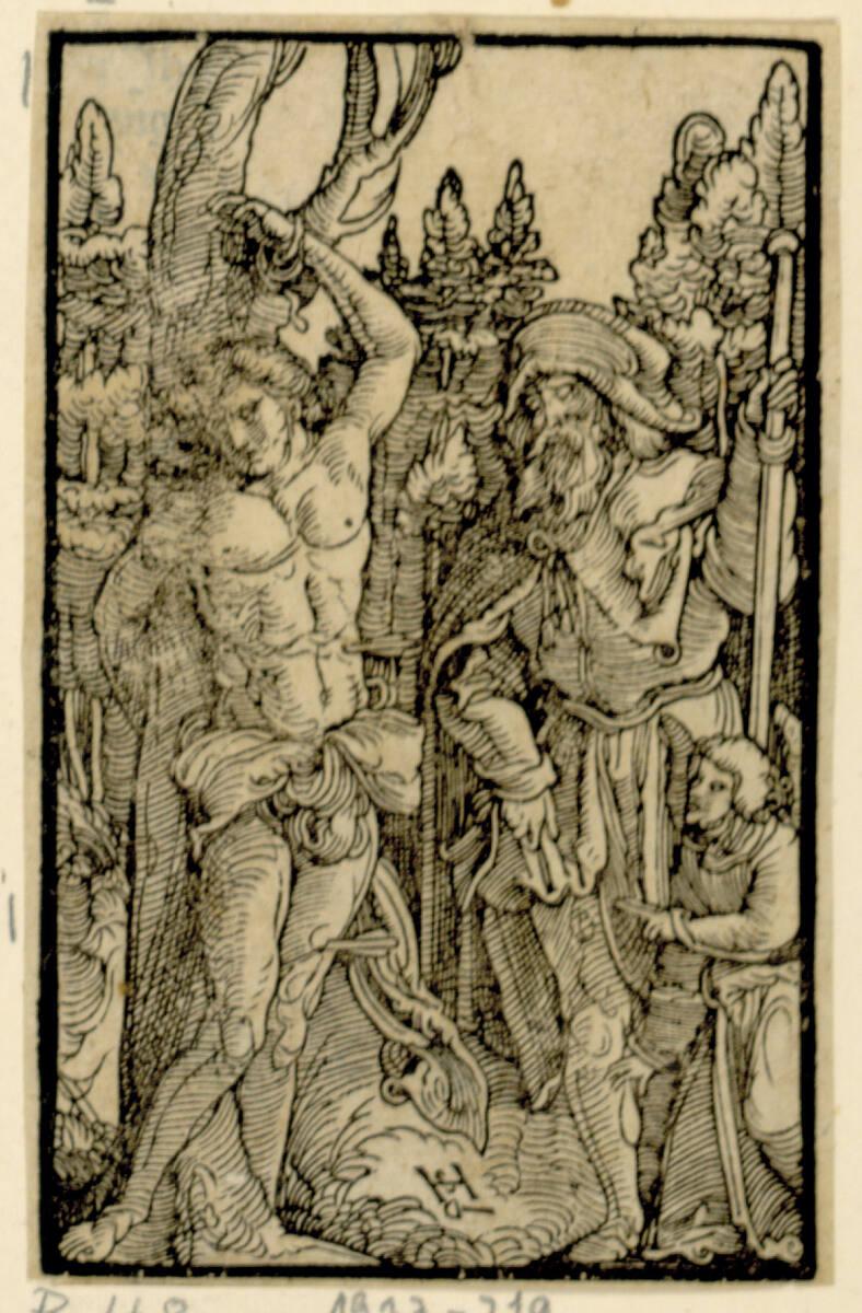 Hans Schäufelin, Die hll. Sebastian und Rochus, Inv. Nr.: DG1937/219