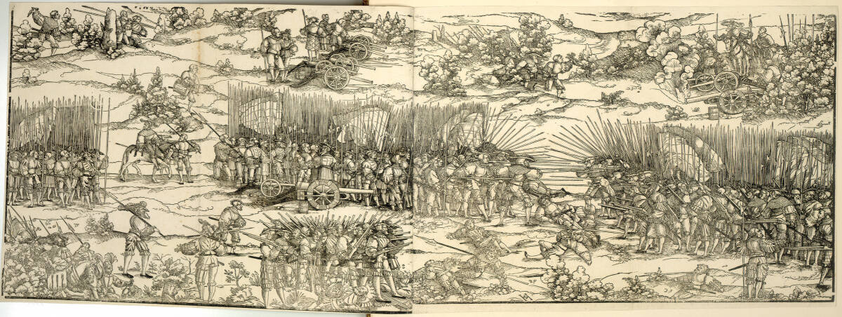 Die große Schlacht (Die Schlacht von Pavia, 1525), Hans Leonhard Schäufelein