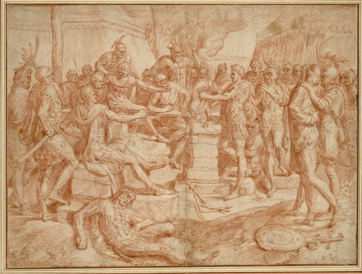 Mucius Scaevola, Frans Floris