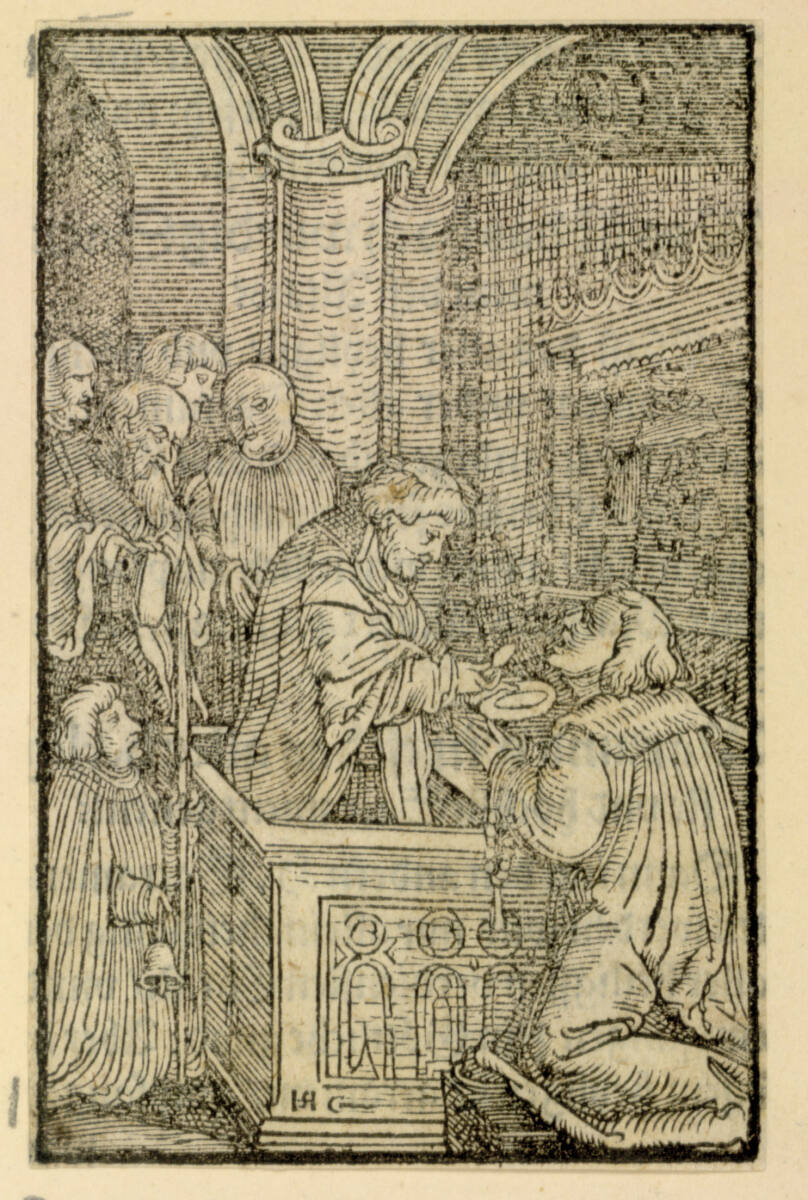 Die Kommunion, Hans Leonhard Schäufelein, 1513