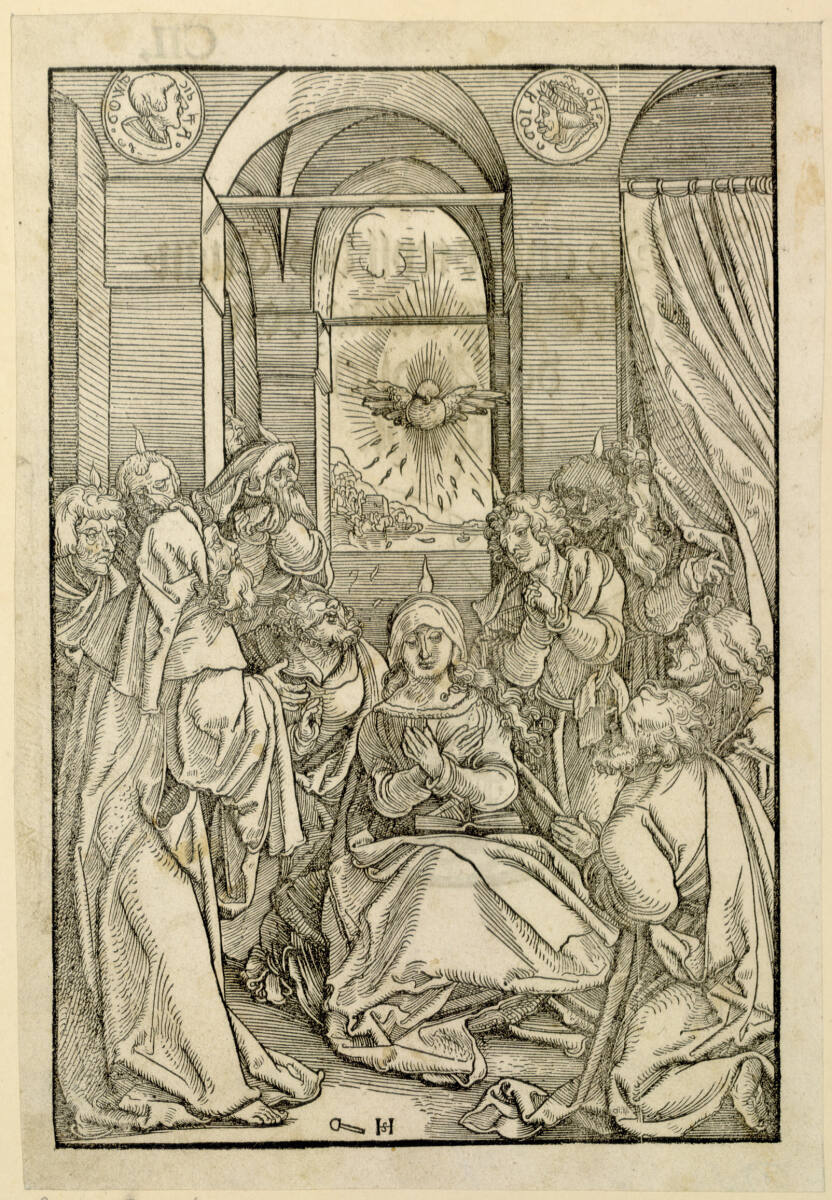 Das Pfingstwunder, Hans Leonhard Schäufelein, 1512