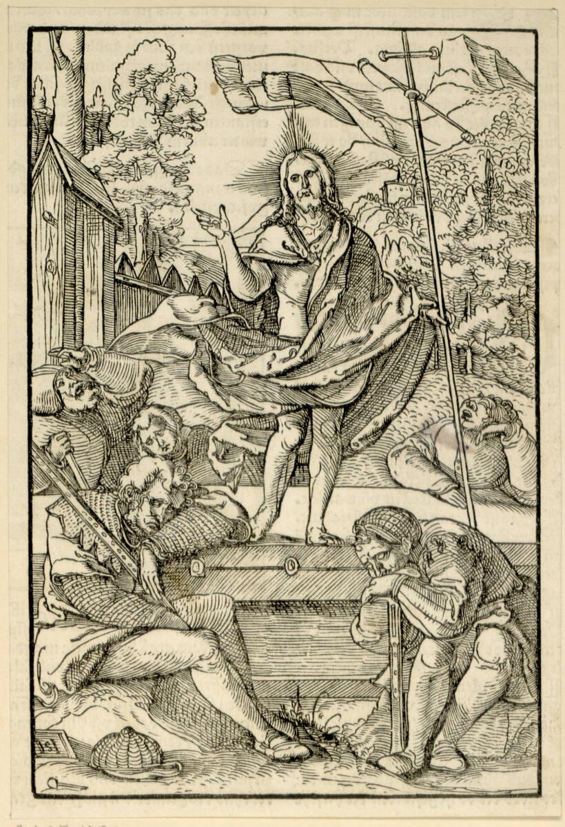 Hans Schäufelin, Die Auferstehung Christi, Inv. Nr.: DG1937/309