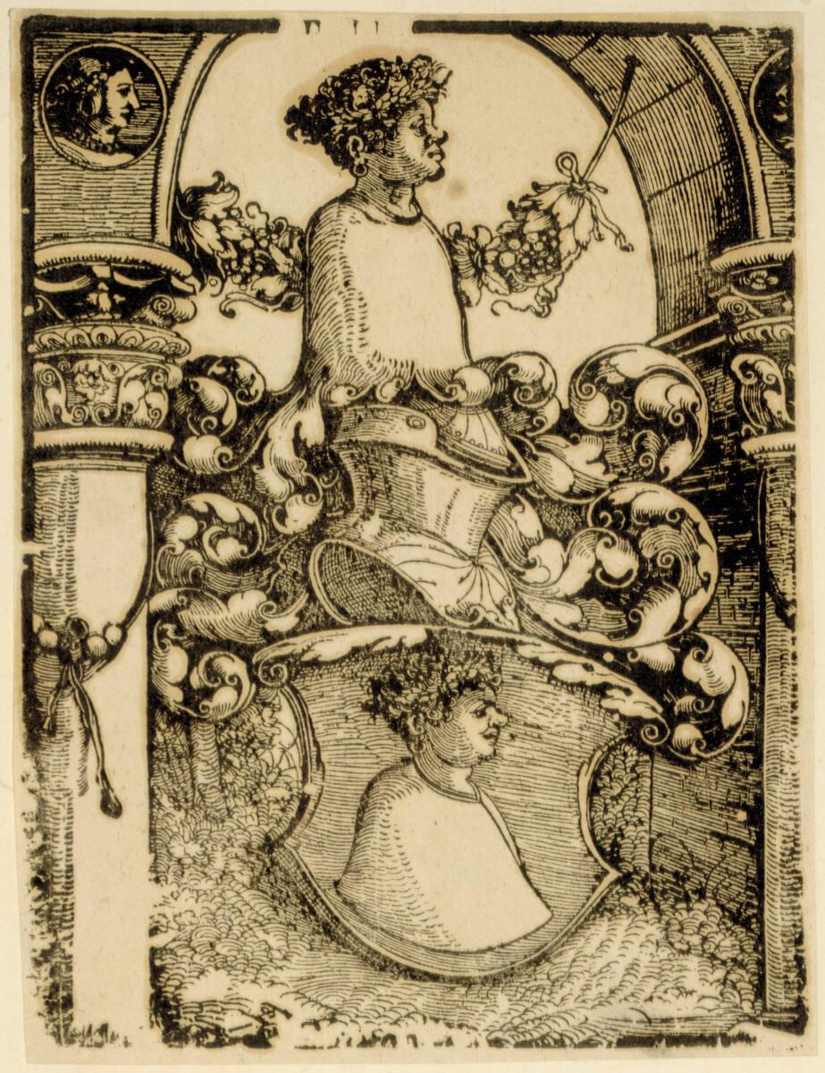 Das Wappen von Hartmann Schedel, Hans Leonhard Schäufelein