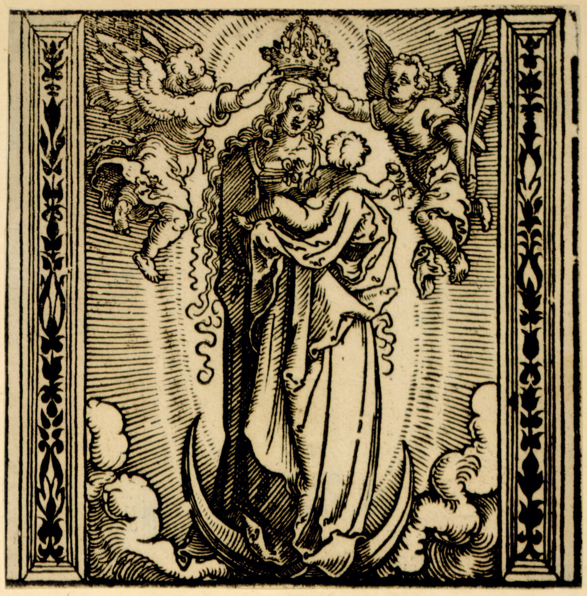 Die Madonna auf der Mondsichel, Hans Leonhard Schäufelein, 16th century