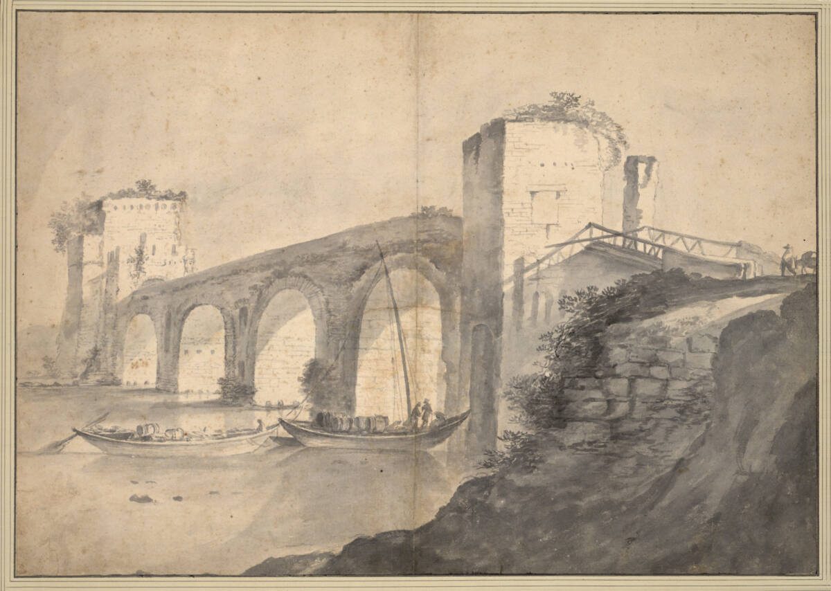 Der Ponte Molle bei Rom, Jan Asselijn