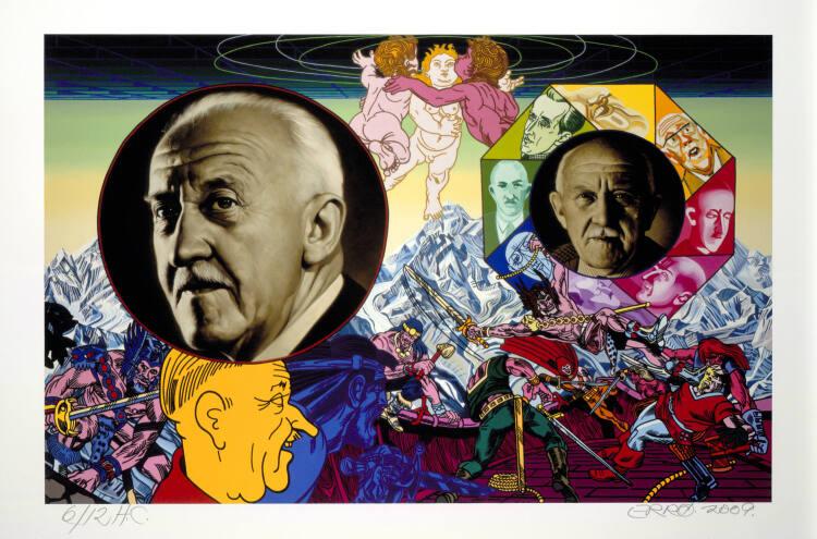 Erró, Prix Nobel Halldor Kiljan Laxness, Inv. Nr.: DG2011/38