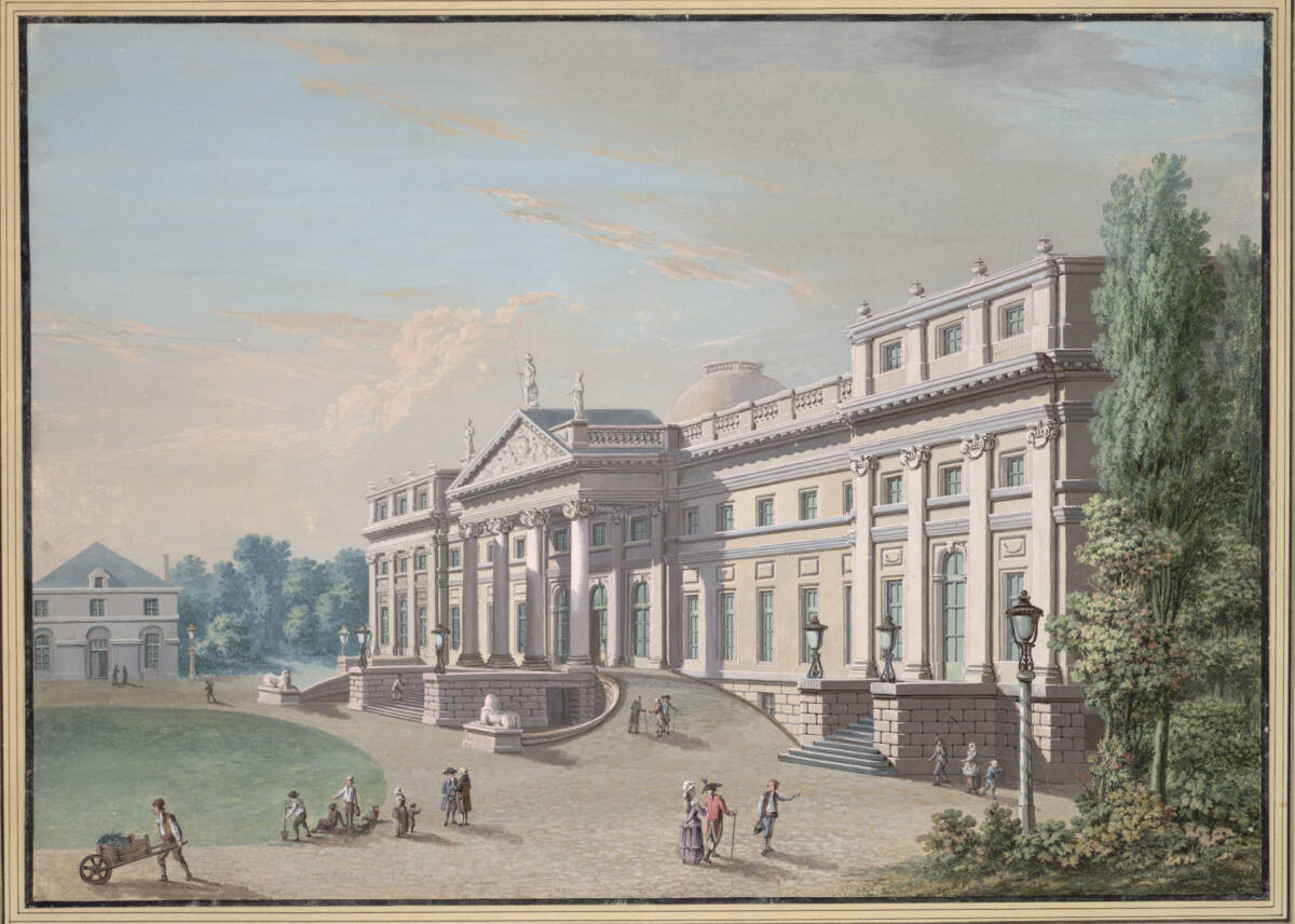 Das Gartenportal von Schloss Laeken, Jacques-JosephSpaak