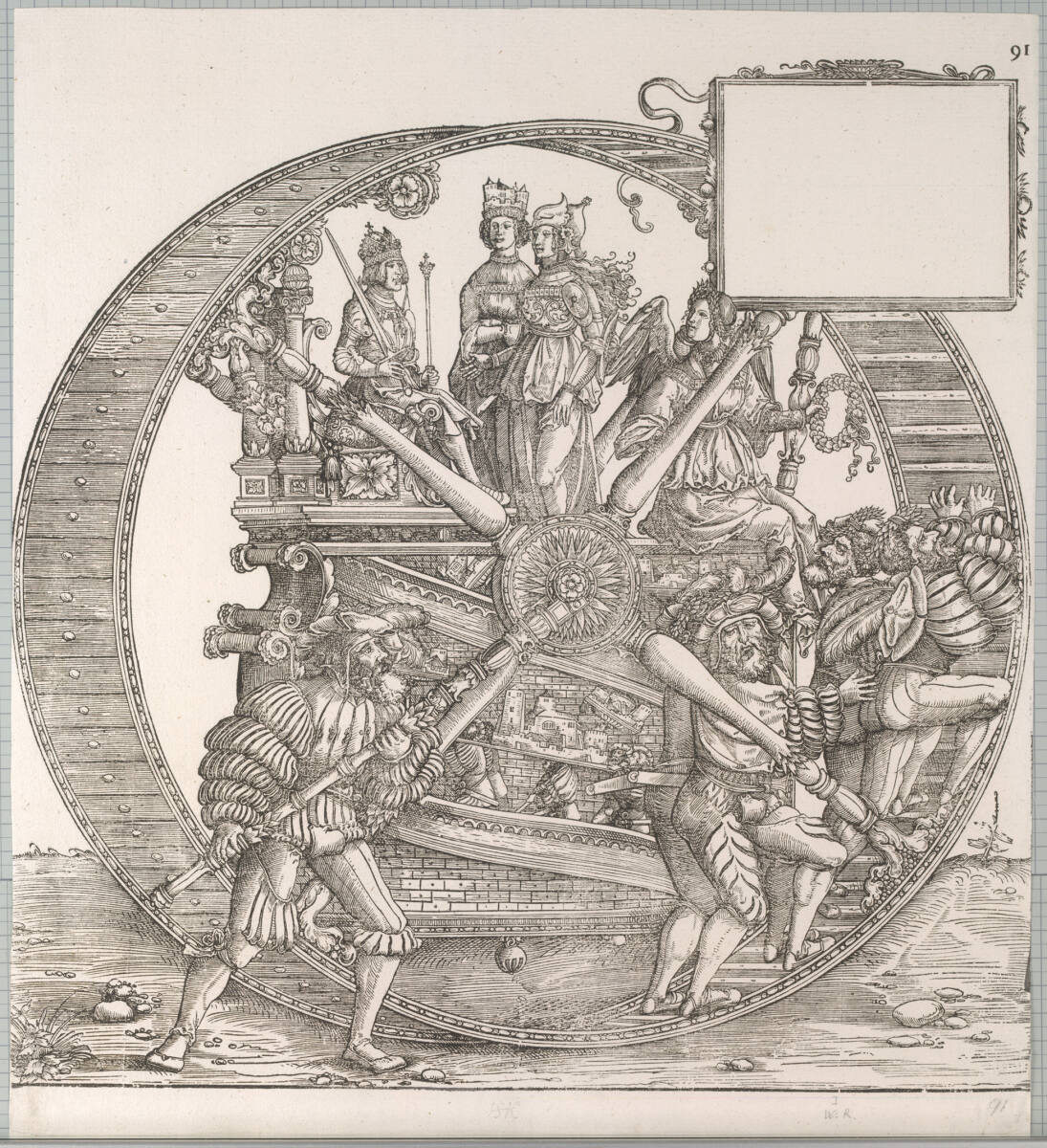 Triumphzug Kaiser Maximilians I.: Maximilians Kriege, Hans Springinklee, 1796