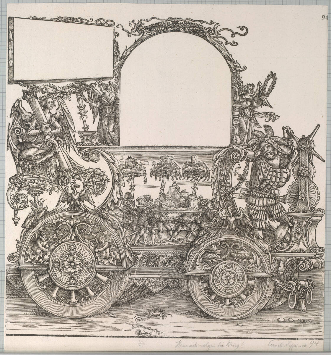 Triumphzug Kaiser Maximilians I.: Maximilians Kriege, Hans Springinklee, 1796