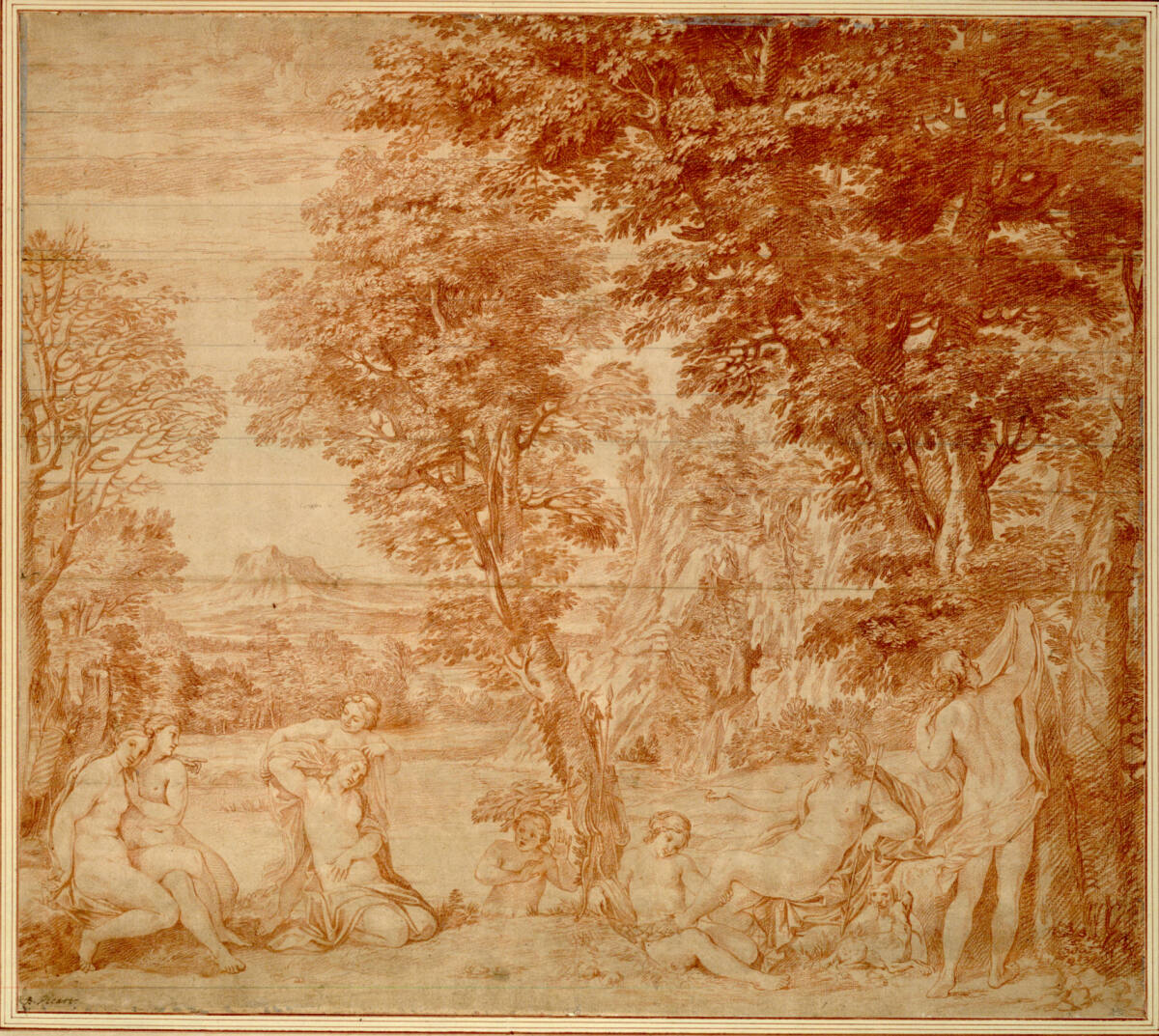 Diana und Callisto, Annibale Carracci