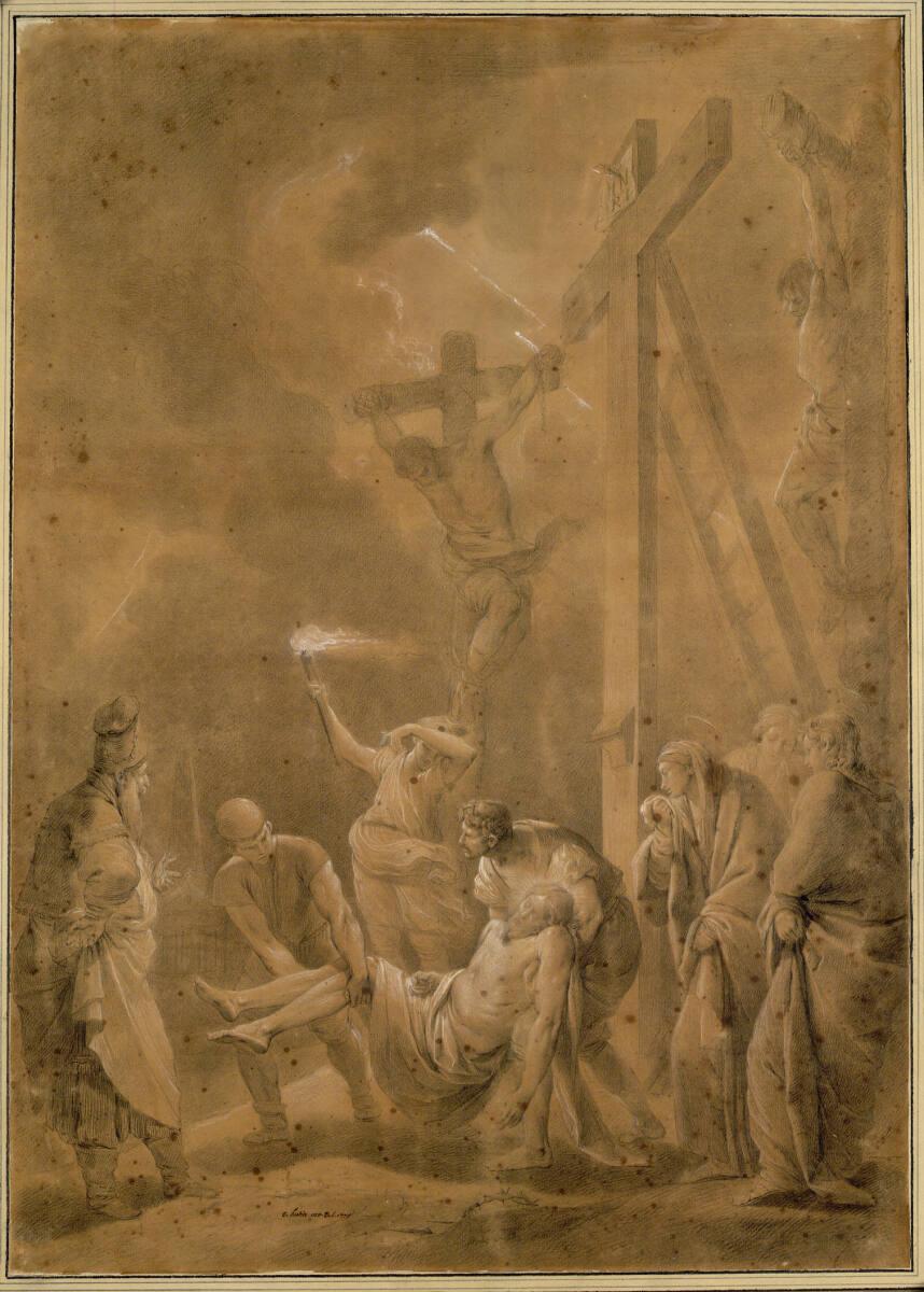 Charles François Hutin, Kreuzabnahme, Inv. Nr.: 15279
