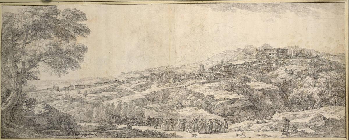 Claude-Joseph Vernet, Blick auf Caprarola, Inv. Nr.: 15300