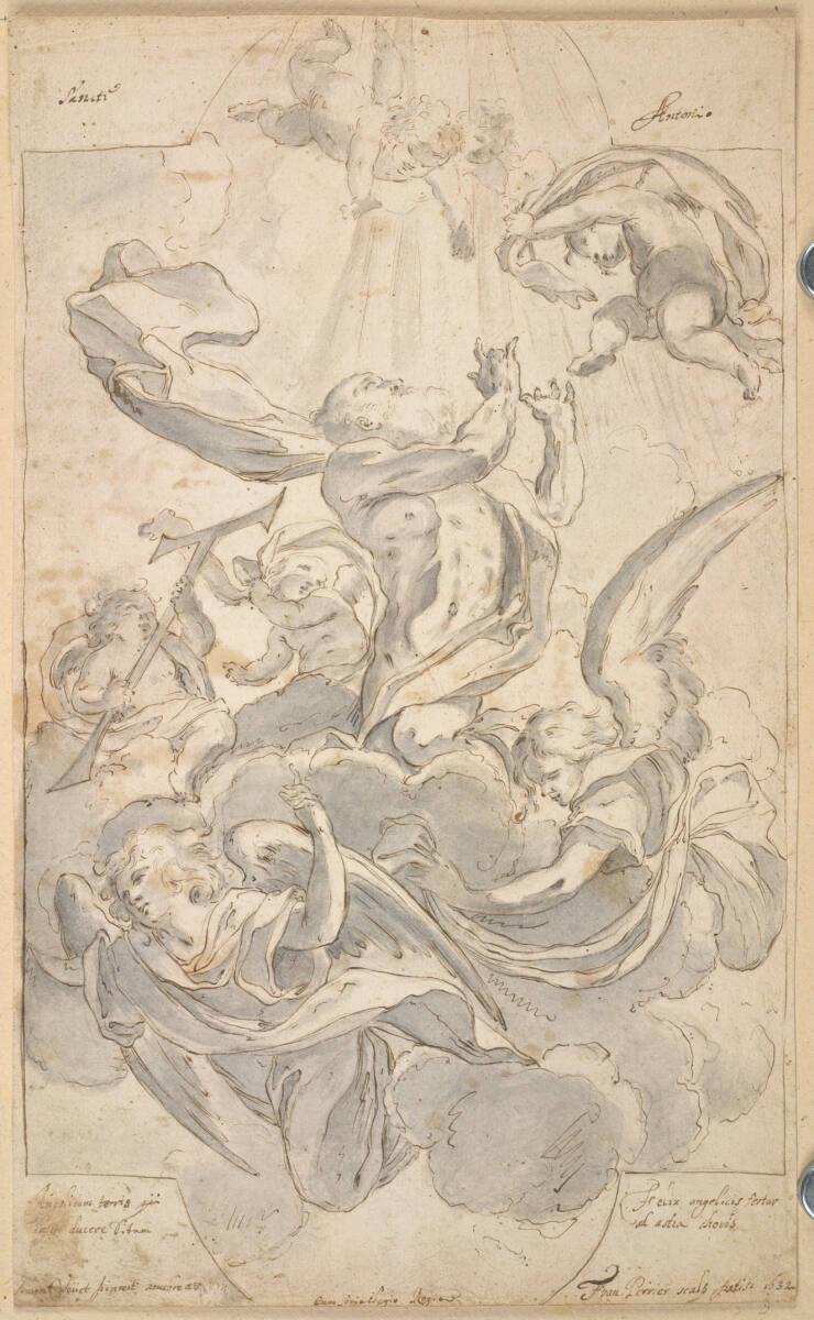 Die Apotheose des heiligen Antonius, Inv. Nr.: 46622