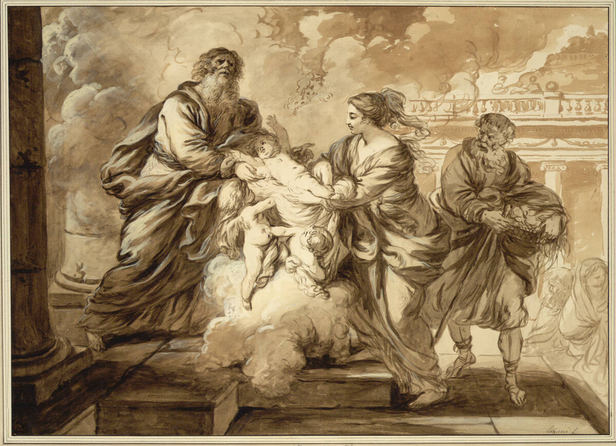 Die Darbringung im Tempel, François Lagrenéed.J.