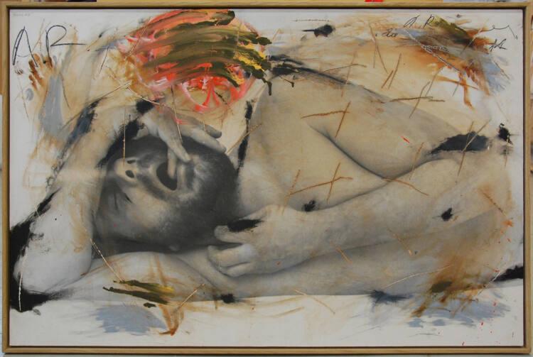 Arnulf Rainer, Schlaf, Inv. Nr.: 46649