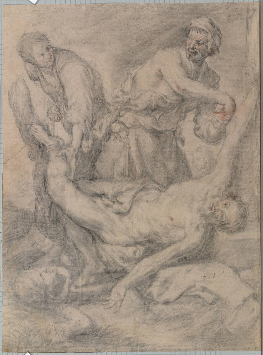 Das Martyrium des Heiligen Bartholomäus, Cristoforo Roncalli, 17th century
