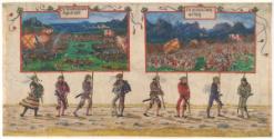 Albrecht Altdorfer, Triumphzug Kaiser Maximilians I.: Der Schweizer Krieg und der Krieg gegen N…