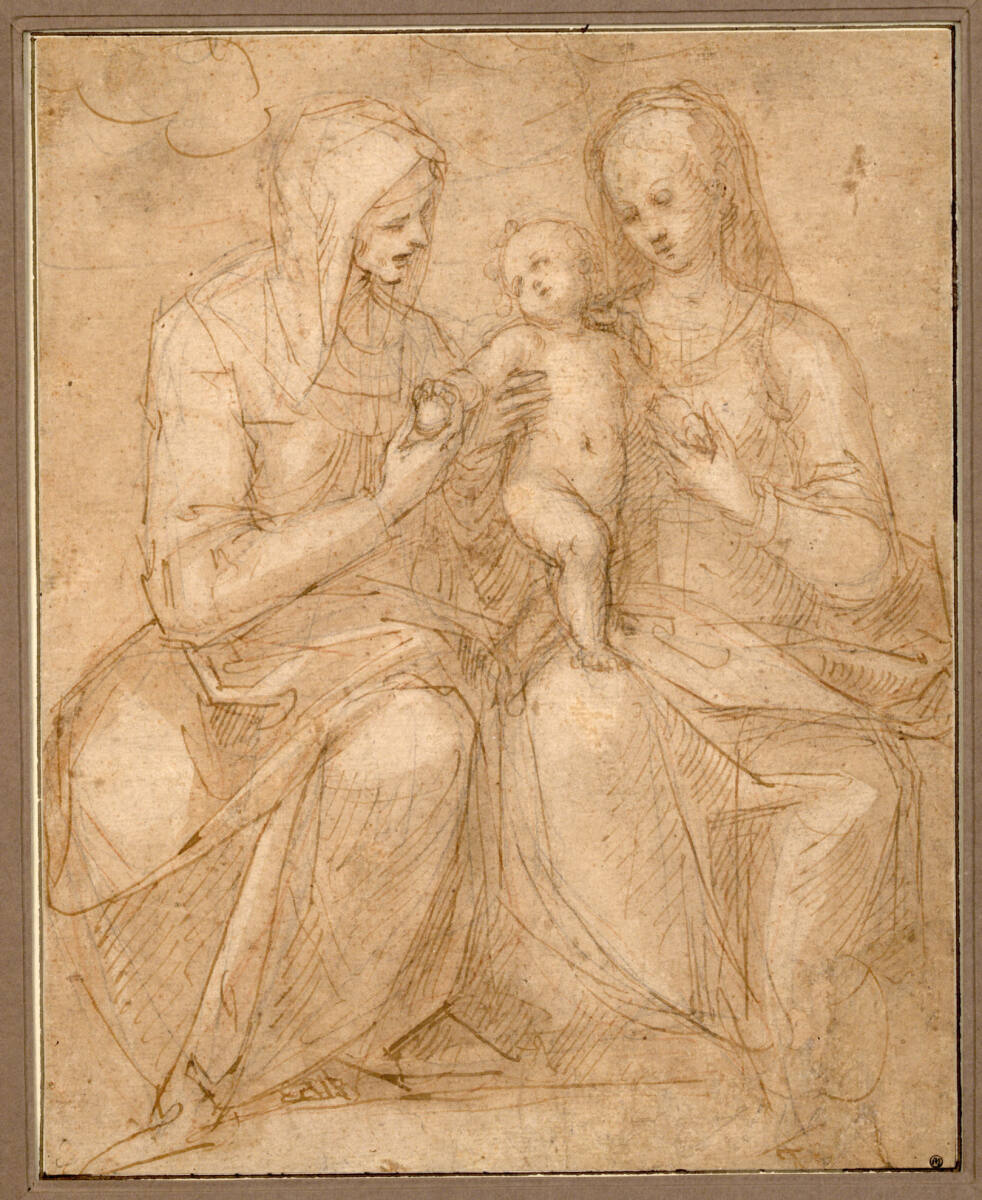 Die heilige Anna selbdritt, Guglielmo Caccia