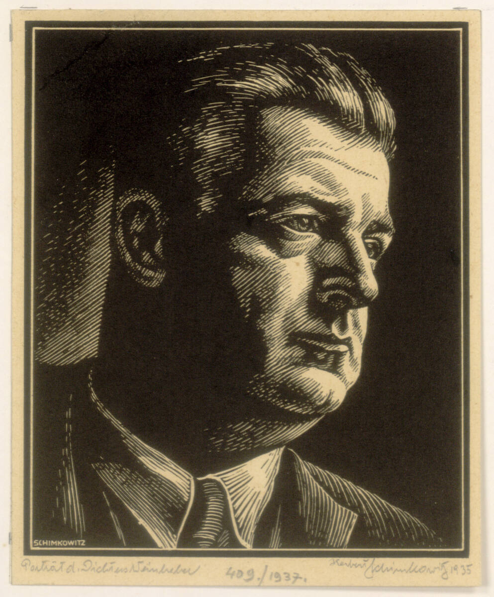 Der Dichter Weinheber, HerbertSchimkowitz, 1935