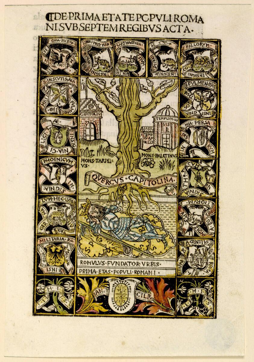 Thomas Ochsenbrunner, Kapitolinische Eiche mit Romulus, Inv. Nr.: DG1966/244