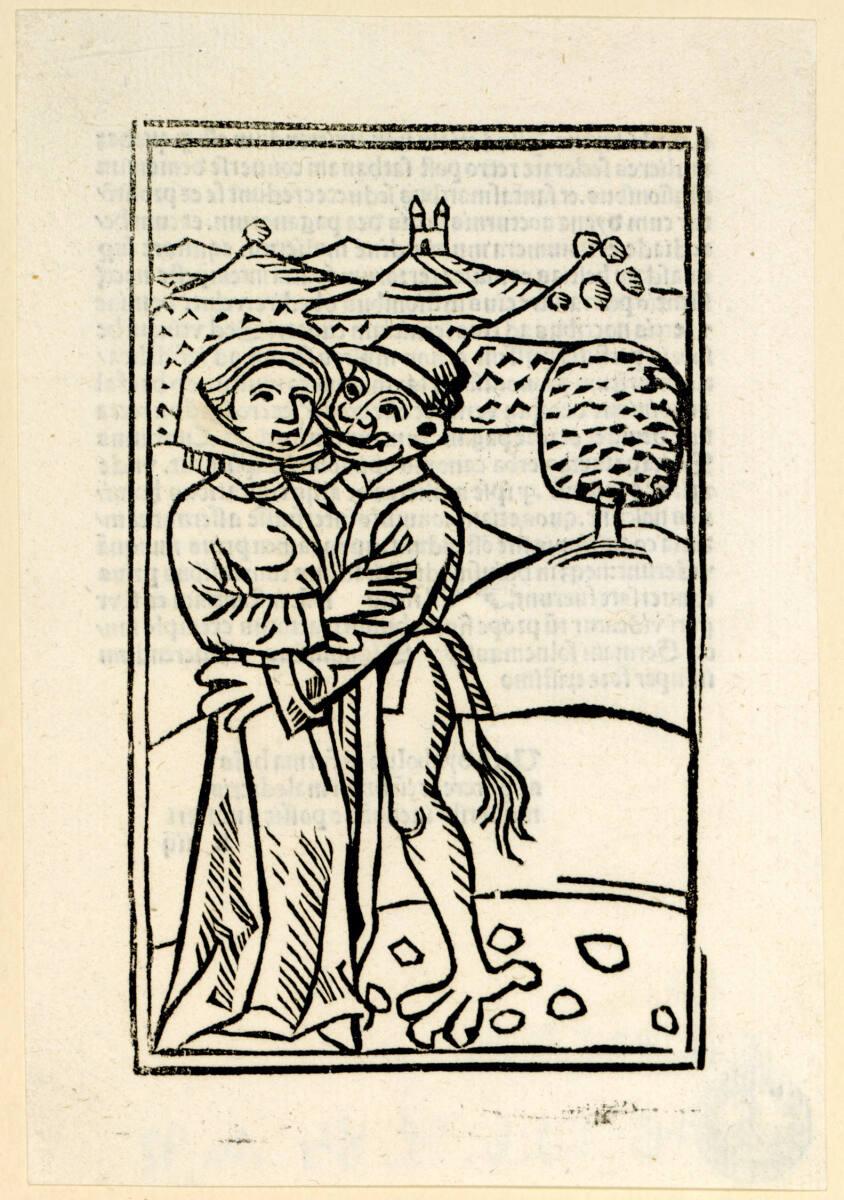 Michael Greyff, Der Teufel und eine Frau, Inv. Nr.: DG1966/273