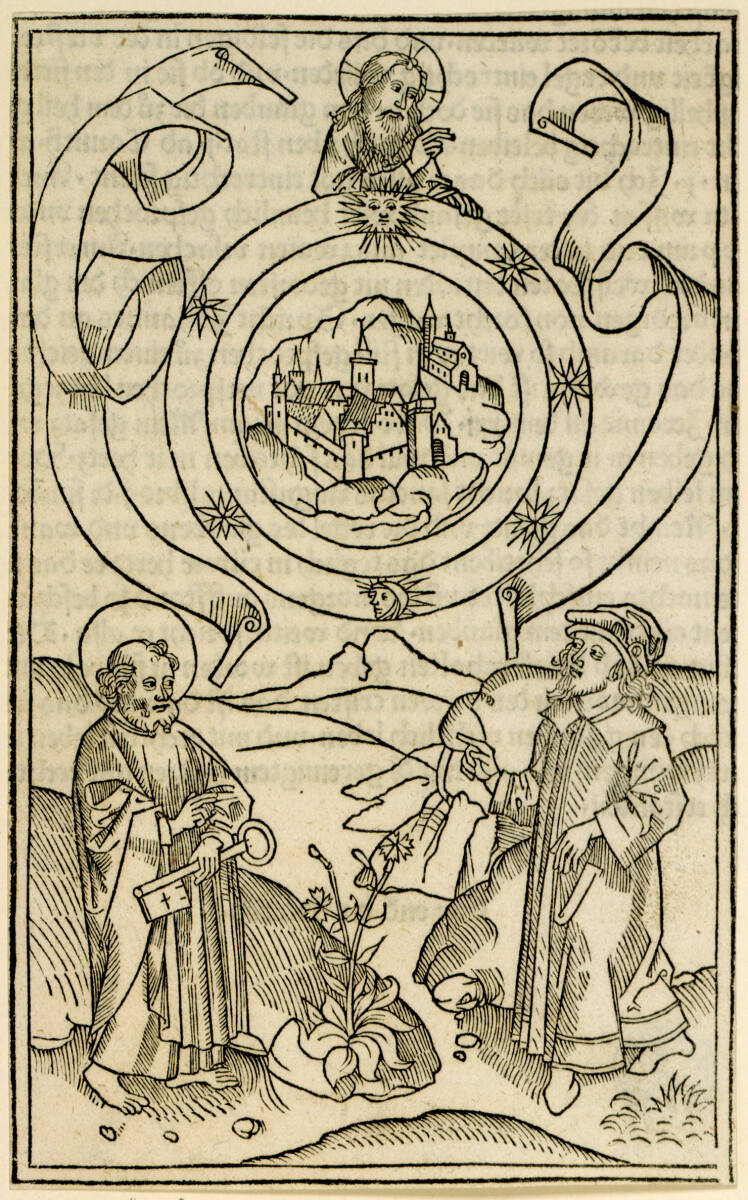 Heiliger Petrus: Vaterunser, Konrad Dinckmut, 1485