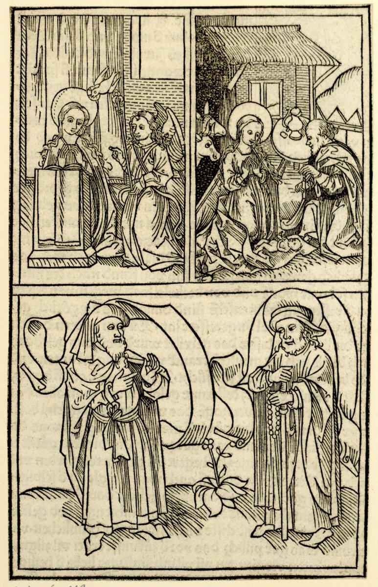 Konrad Dinckmut, Heiliger Jakobus Maior: Verkündigung und Geburt Christi, Inv. Nr.: DG1966/278