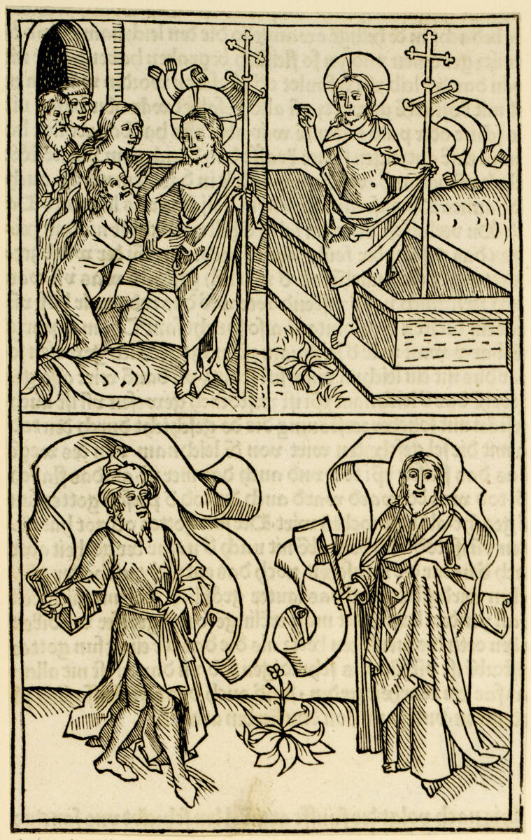 Heiliger Thomas: Christus im Limbus und Auferstehung, Konrad Dinckmut, 1485