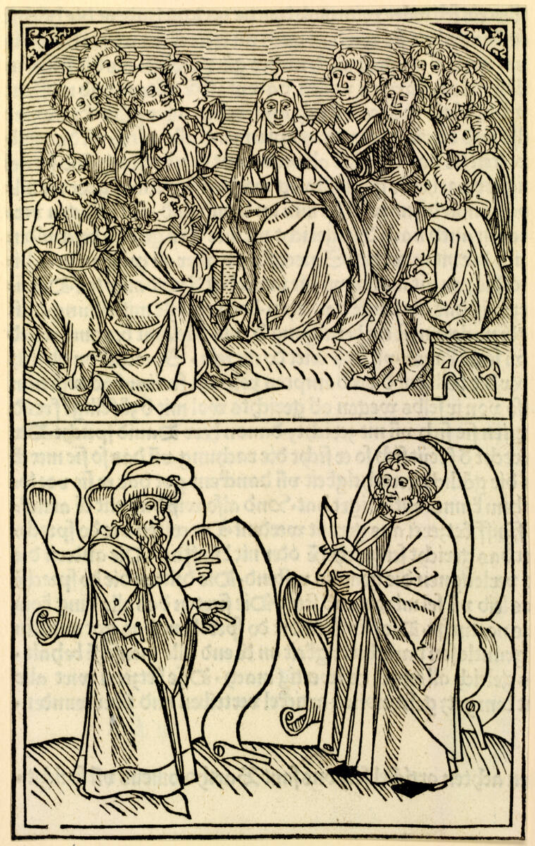 Heiliger Bartholomäus: Pfingstfest, Konrad Dinckmut, 1485