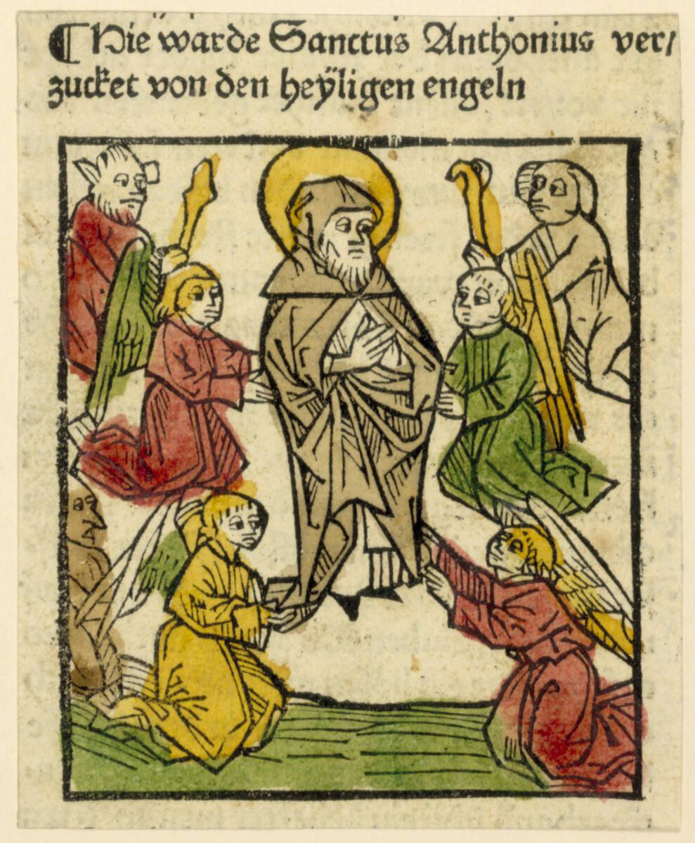 Peter Berger, Die Verzückung des heiligen Antonius, Inv. Nr.: DG1966/342