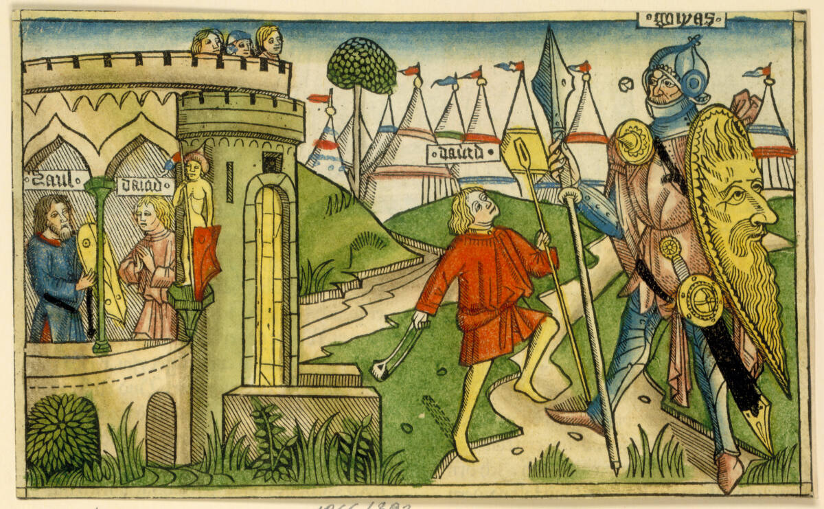 David und Goliath, 1479–1483