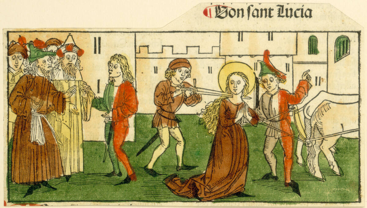 Heilige Lucia, Anton Koberger, 1488