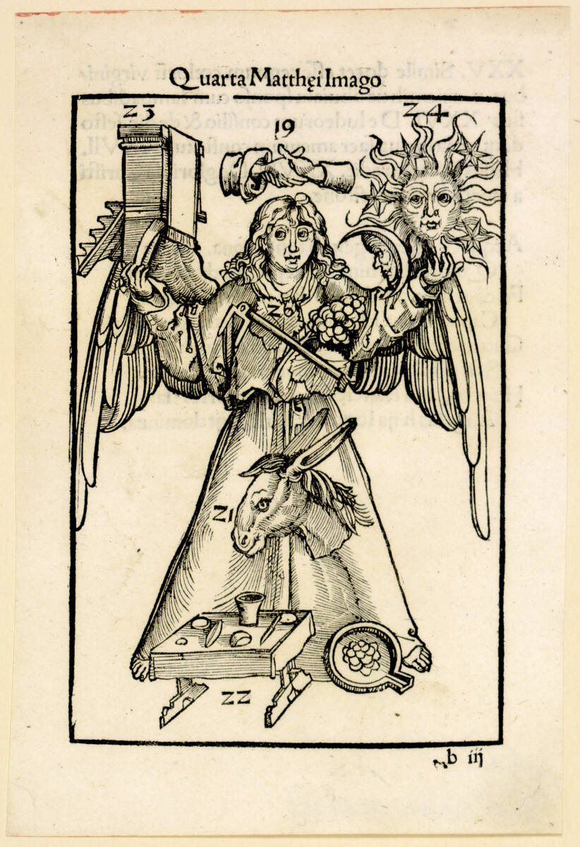 Quarta Matthei Imago, Thomas Anshelm, 1504