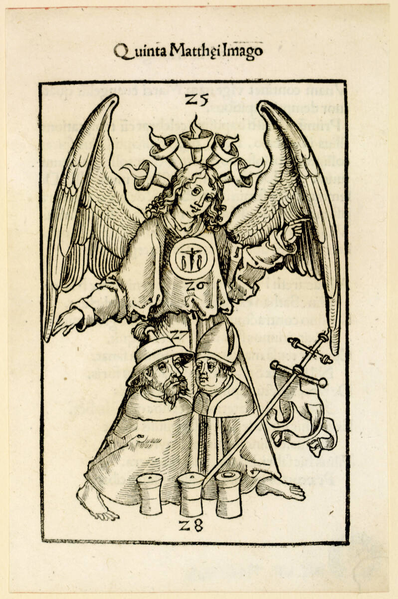 Quinta Matthei Imago, Thomas Anshelm, 1504
