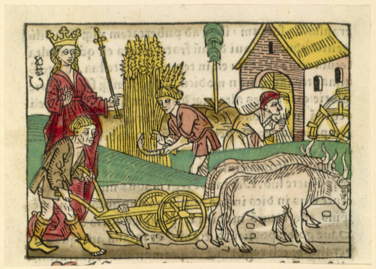 De cerere dea frugu et siculorum regina - Ceres, Johann Zainer, 1473