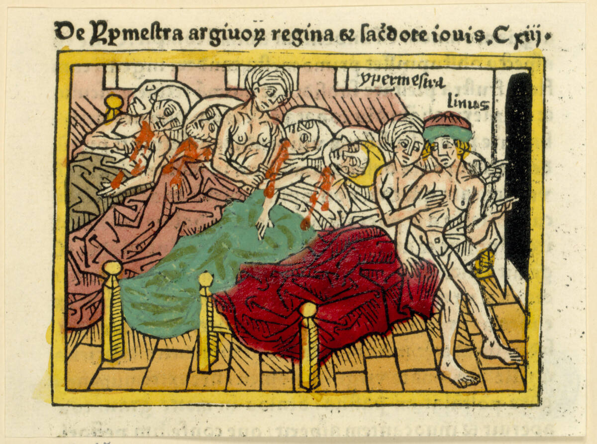 De Ypermestra argiuorum regina et sacerdote ionis - Ypermestra, Linus, Johann Zainer, 1473