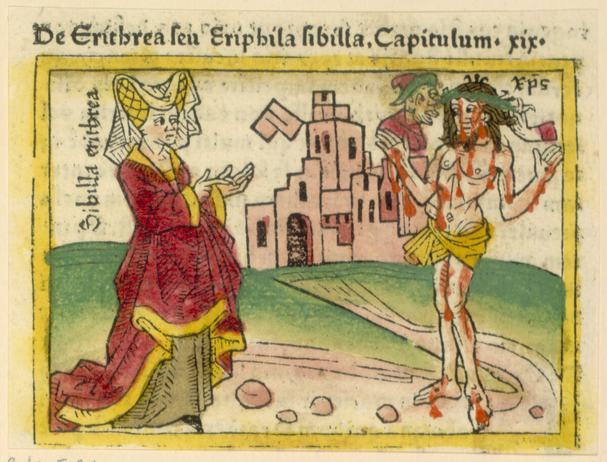 De Erithrea seu Eriphila sibilla - Sibilla erithrea, Johann Zainer, 1473