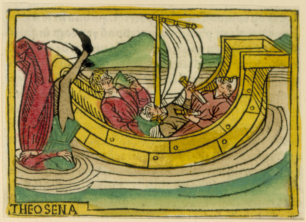 De Theosena herodici principalis filia - Theosena, Johann Zainer, 1473